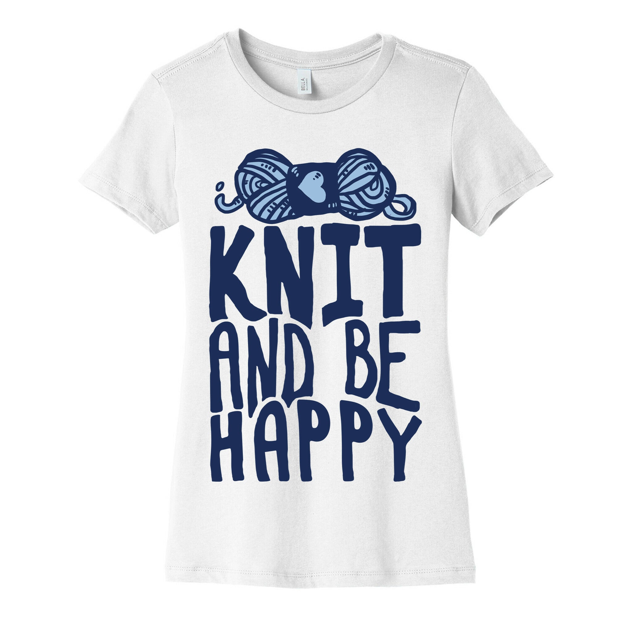 Knit And Be Happy Women's Cotton Tee